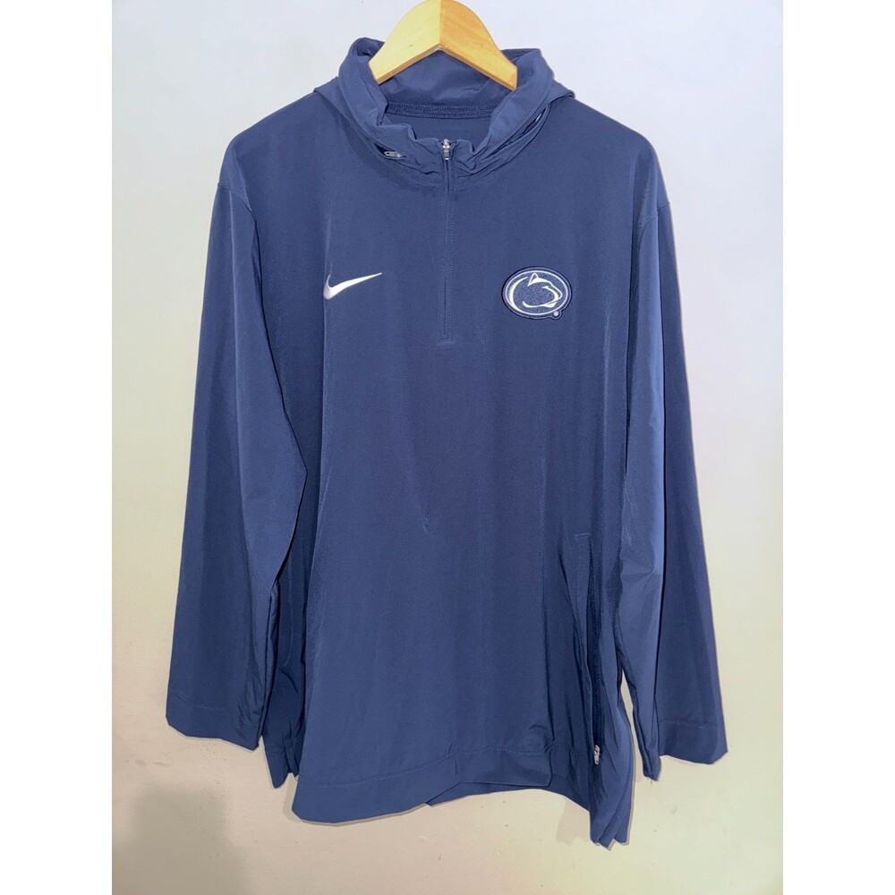Mens XL Nike Penn State Nittany Lions Team Issued On-Field 1/4 Zip Jacket NCAA